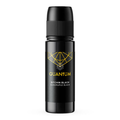 Quantum Premium Tattoo Ink - 8oz Bitchin Black (240ml)