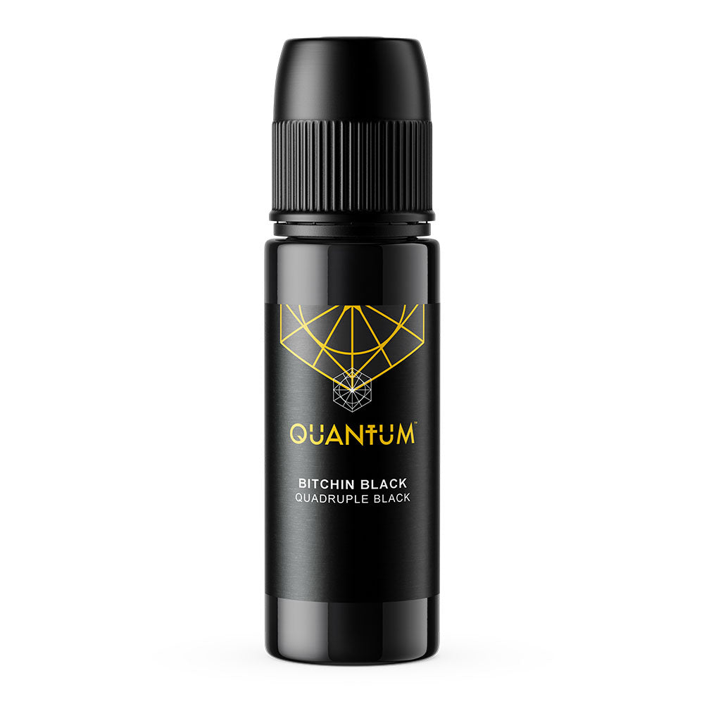 Quantum Premium Tattoo Ink - Bitchin Black (240ml)