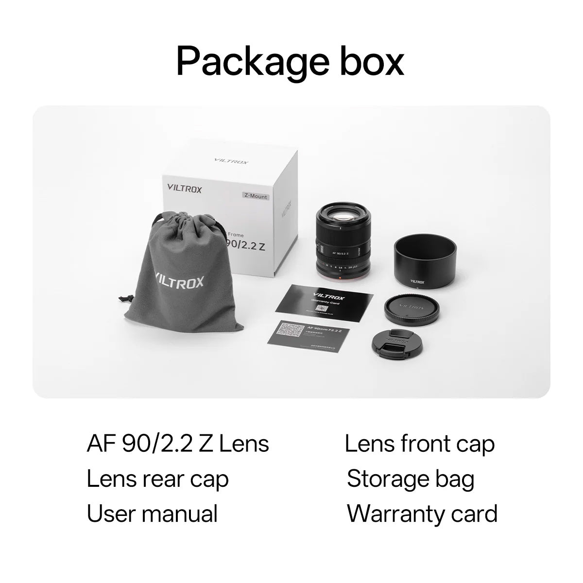 Viltrox AF 90mm F2.2 EVO APS-C Lens compatible with Nikon Z-Mount