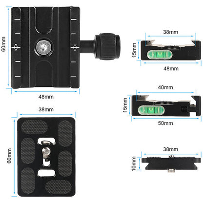 E Photographic 60mm QR-60S Release Plate