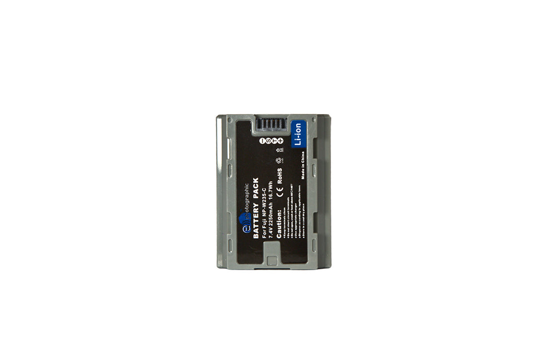 E Photographic NP-W235 2250 mAh Type C Battery for Fujifilm