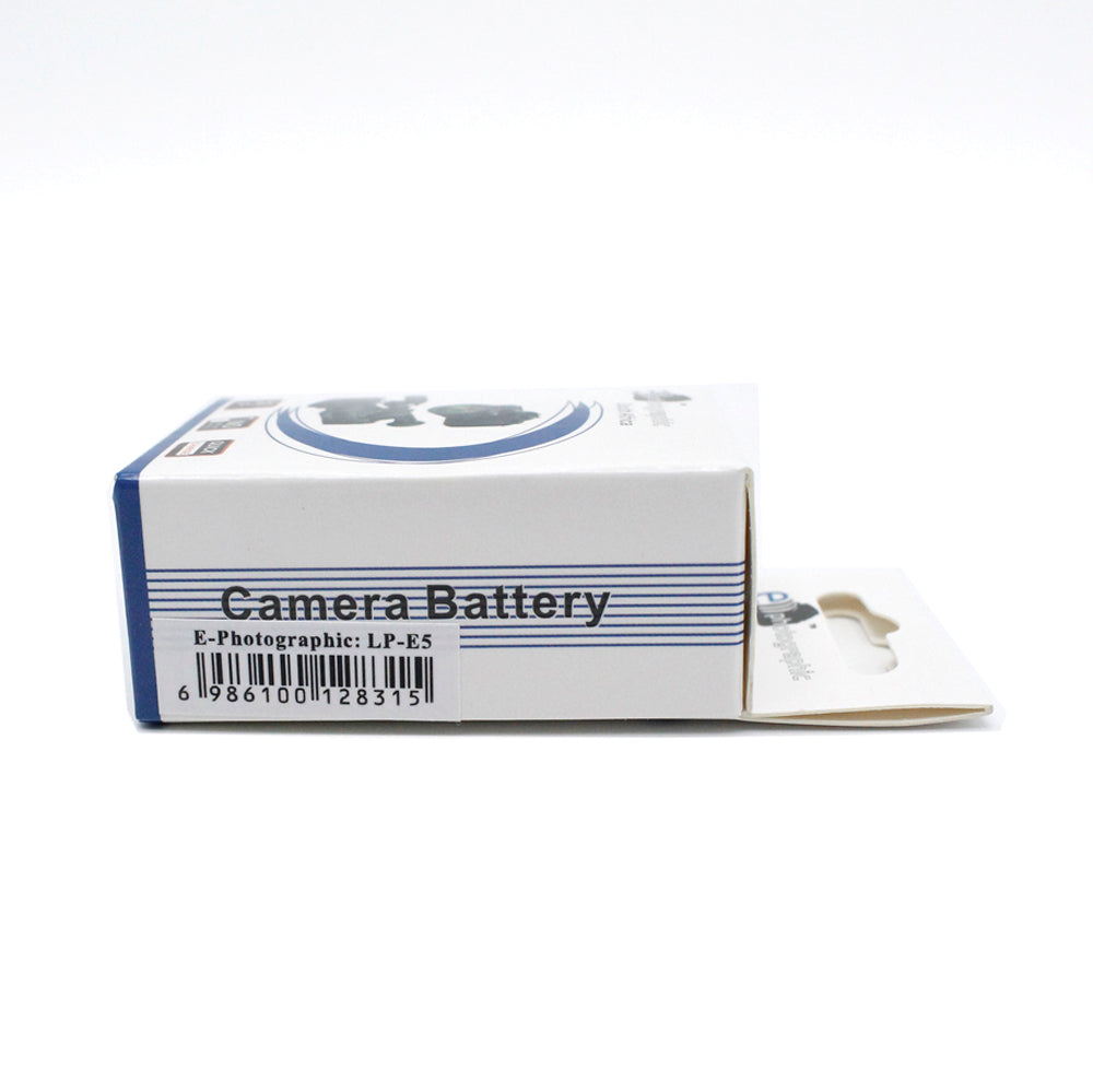 E-Photographic 1100 mAh Lithium  Camera Battery for Canon LP-E5 DSLR&