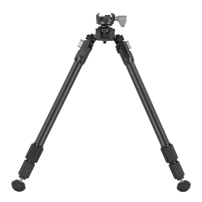 Vanguard Equalizer 3QS A Aluminium Gun Bipod with Quick-Release Pic Rail Adapter – Extended Height Shooting Support (31.8–67.3cm)