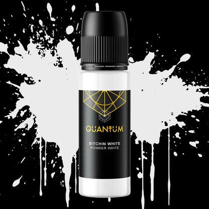 Quantum Premium Tattoo Ink - 1oz Bitchin White (30ml)