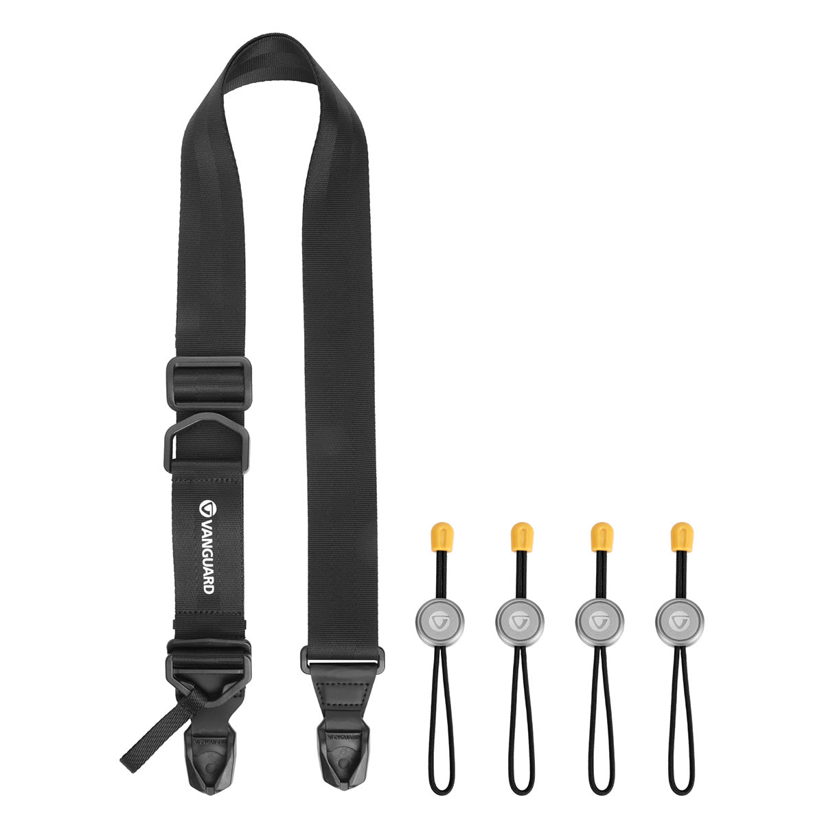 Vanguard Connect Quick NS38 Camera &amp; Binocular Neck Strap with Quick Release – Black