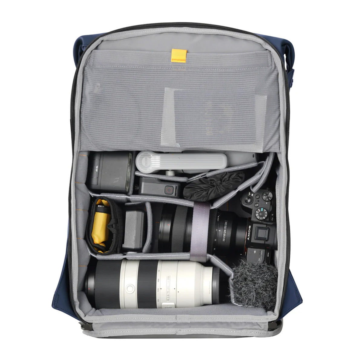 Vanguard VEO Metro B30L Lightweight 30L Camera Backpack with Laptop Sleeve – Navy
