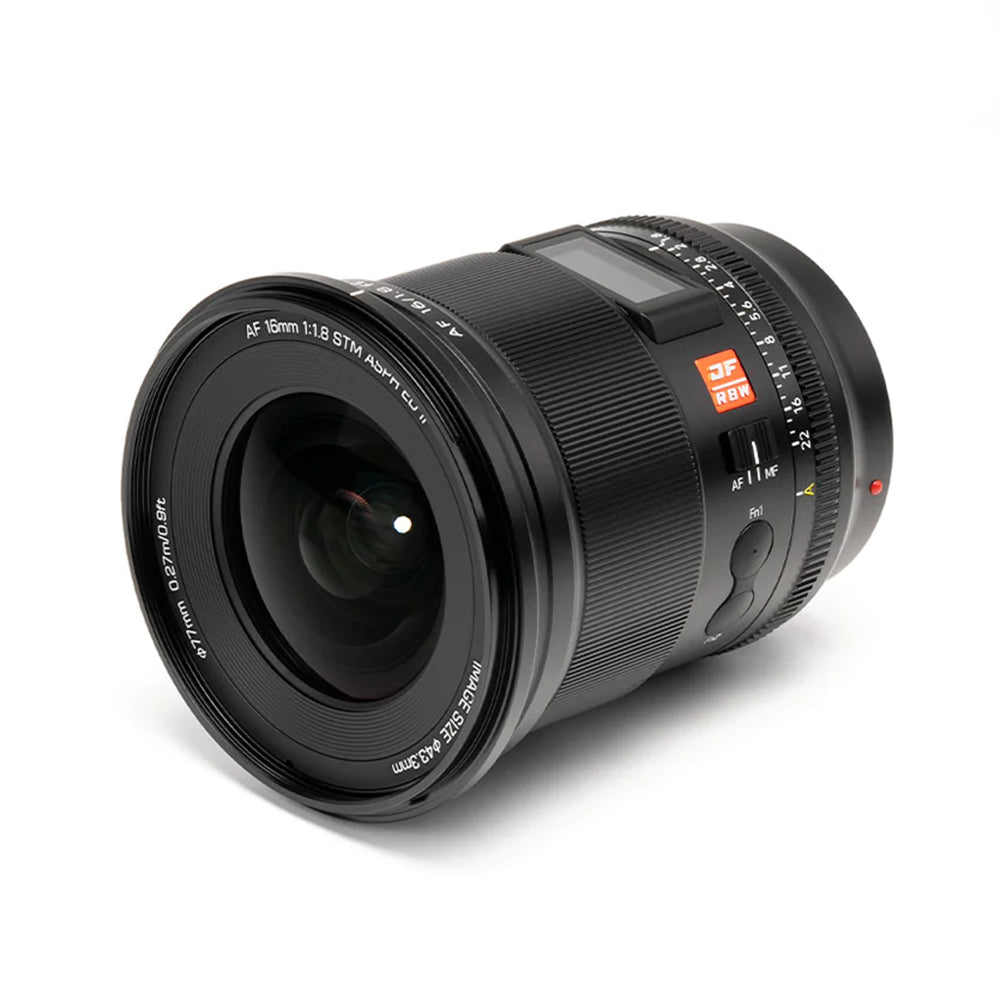 Viltrox 16mm f1.8 FE AF prime lens for Sony e-Mount Full Frame Cameras - VL-AF1618-FE