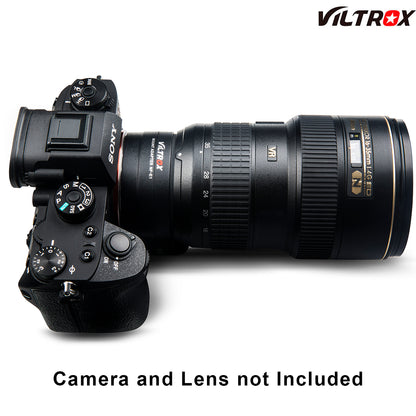 Viltrox AF Adapter for Nikon F Lenses to use on Sony E-Mount Cameras