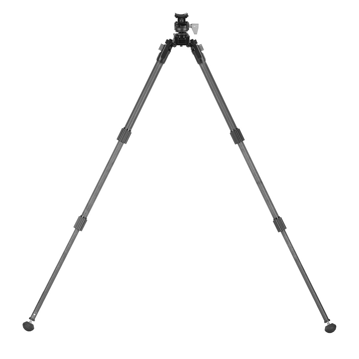 Vanguard Equalizer 3QSC Carbon Fibre Pivoting Gun Bipod with Pic Rail Mount (Up to 67.5cm)