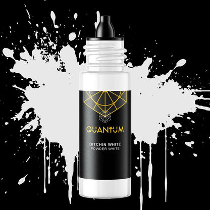 Quantum Premium Tattoo Ink - 1oz Bitchin White (30ml)