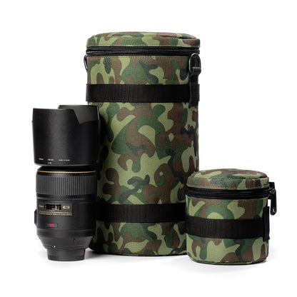 easyCover Professional Padded Camera Lens Bag Size 130(DIA) x 290mm(LGTH) - Camouflage