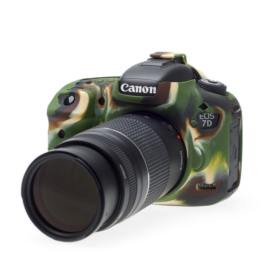 easyCover - Canon 7D MarkII DSLR - PRO Silicone Case - Camo – ECC7D2C