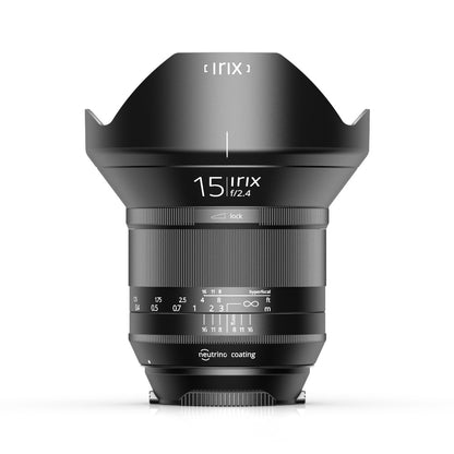 Irix 15mm Blackstone prime, manual focus wide angle lens for Canon DSLR&