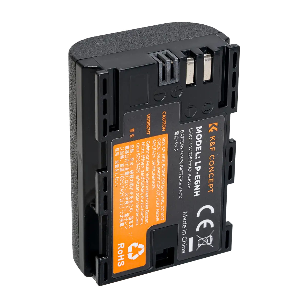 K&amp;F Concept 2250mAh LP-E6NH Camera Battery for Canon Cameras | KF28.0021V2