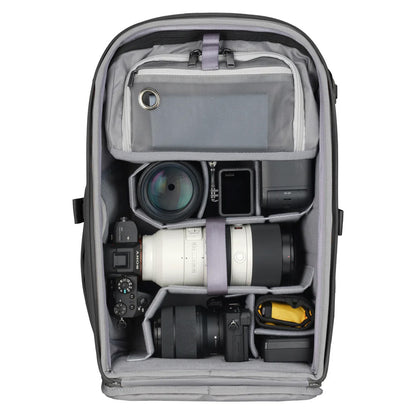 Vanguard VEO Metro 25L Camera &amp; Everyday Backpack with 16" Laptop Compartment – Black