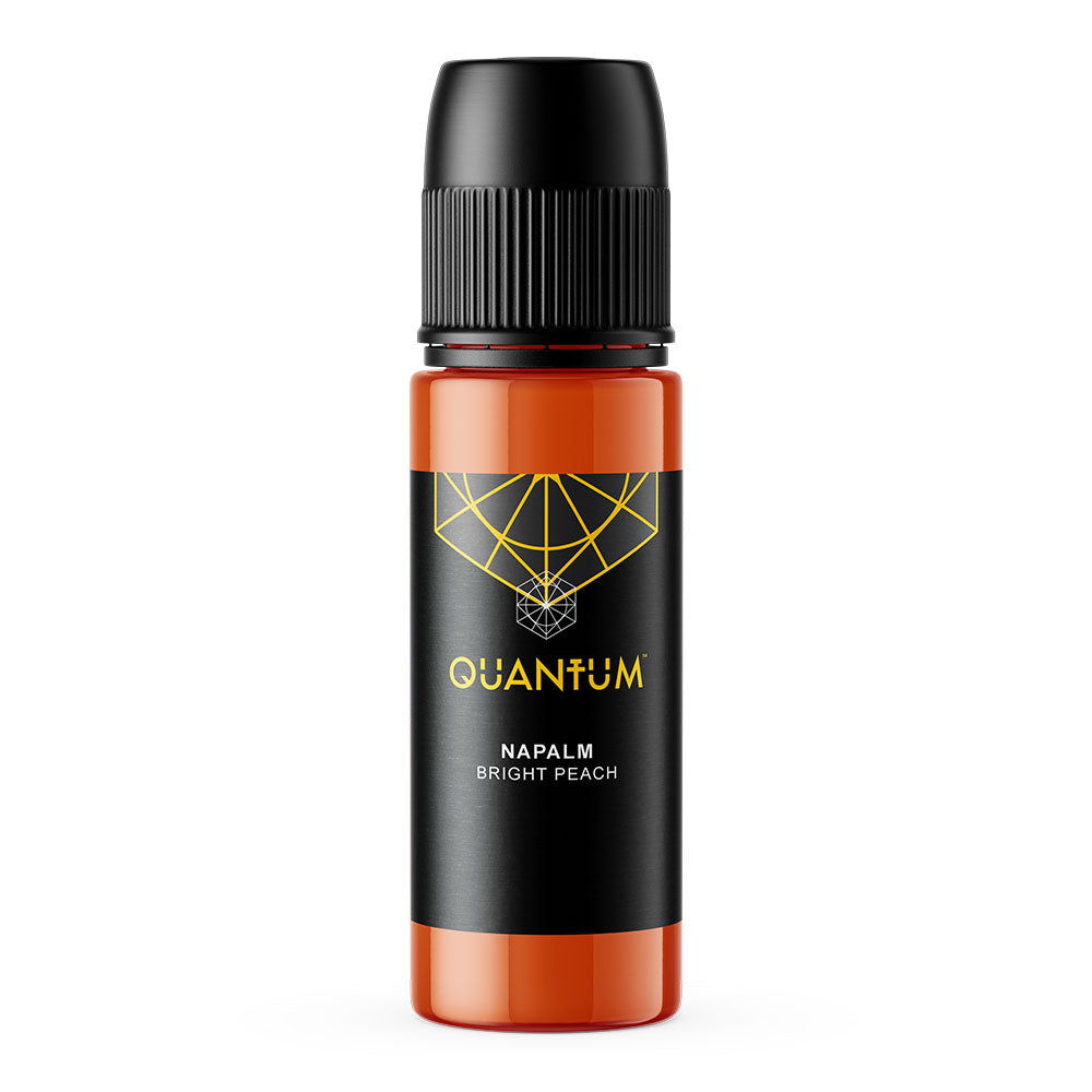 Quantum Premium Tattoo Ink - 1oz Napalm (Bright Peach) 30ml