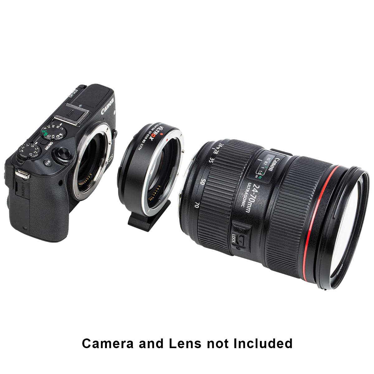 Viltrox Lens Adaptor - Canon EF &amp; EF-S lens to Canon EOS M Camera +1 f-stop