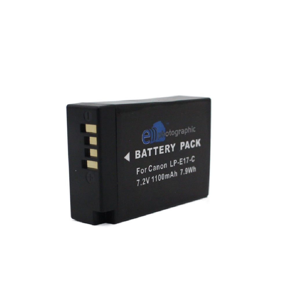 E Photographic LP-E17 1100mAh Type C Battery for Canon