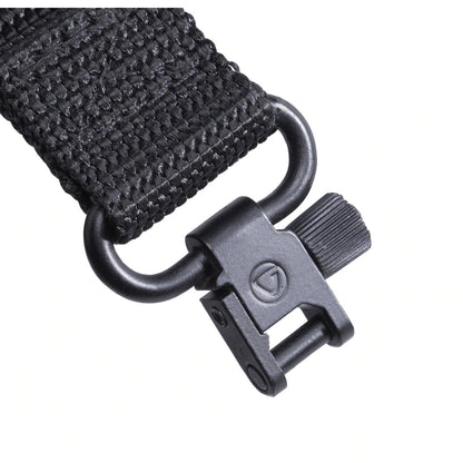 Vanguard Endeavor Sling 201G Neoprene Gun Sling Black with Green Trim &amp; Metal Hardware