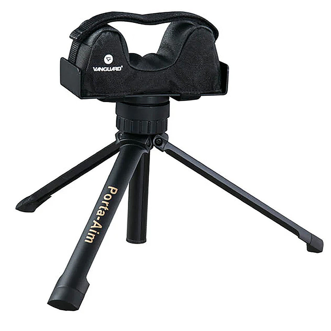 Vanguard Porta-Aim Rifle Tripod Support with Anti-Vibration Cushion for Hunting &amp; Shooting Range