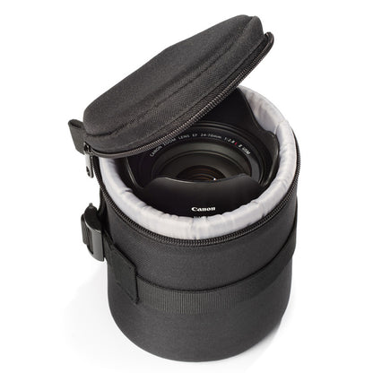 easyCover Professional Padded Camera Lens Bag Size 85(DIA) x 130mm(LGTH) - Black