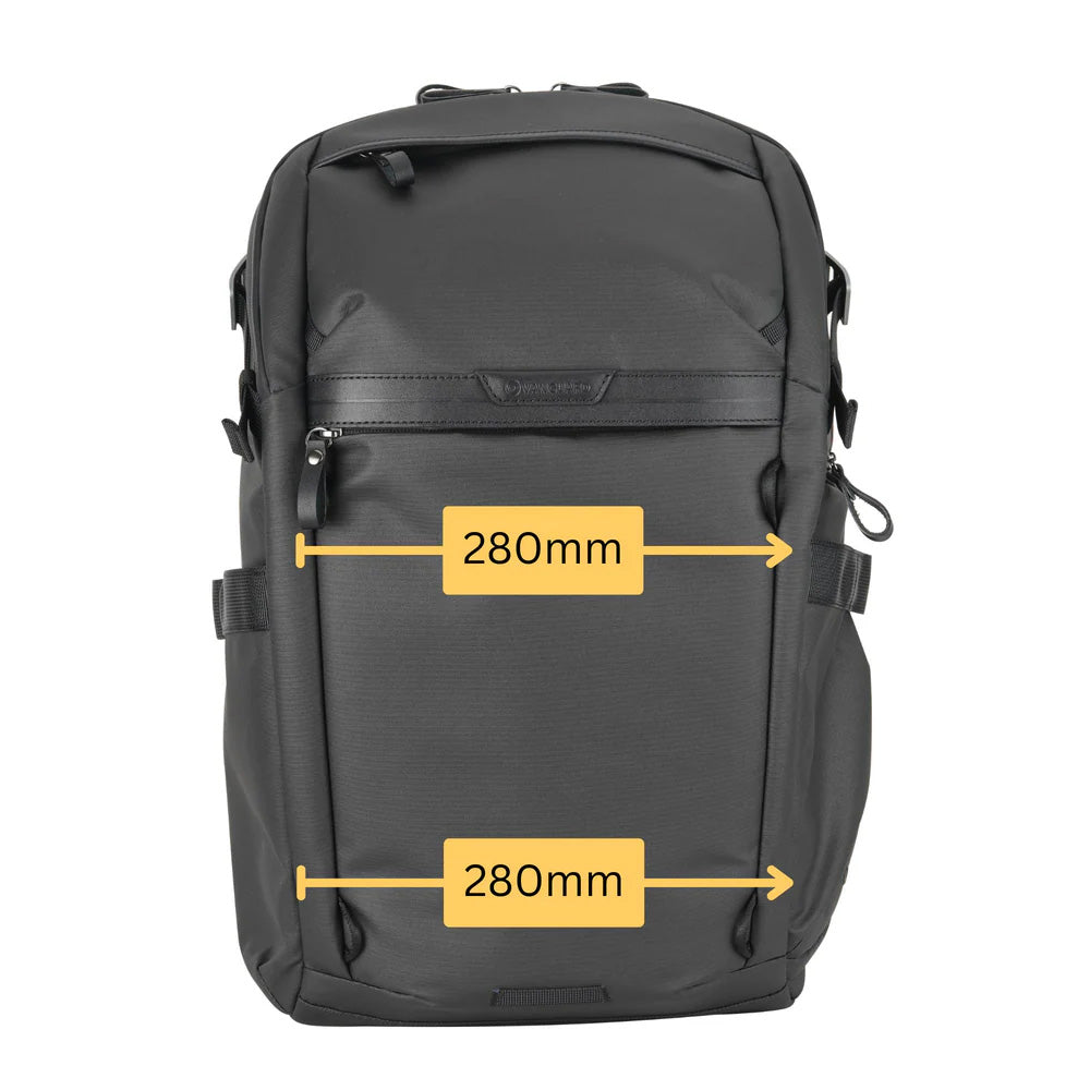 Vanguard VEO Metro 25L Camera &amp; Everyday Backpack with 16" Laptop Compartment – Black