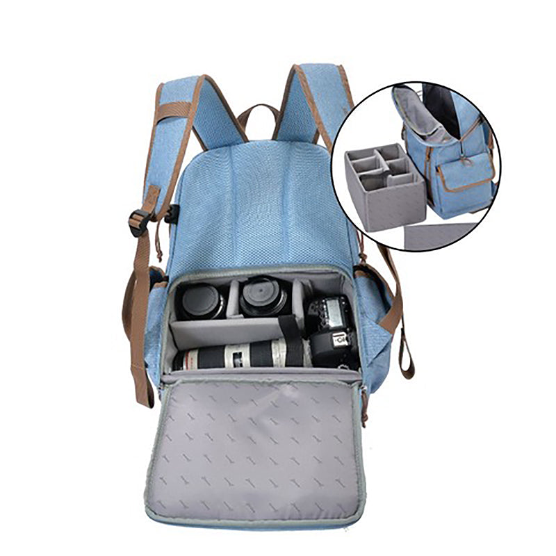 Jenova Wind Series Professional Camera Back-Pack - Medium - Blue - 41154BL