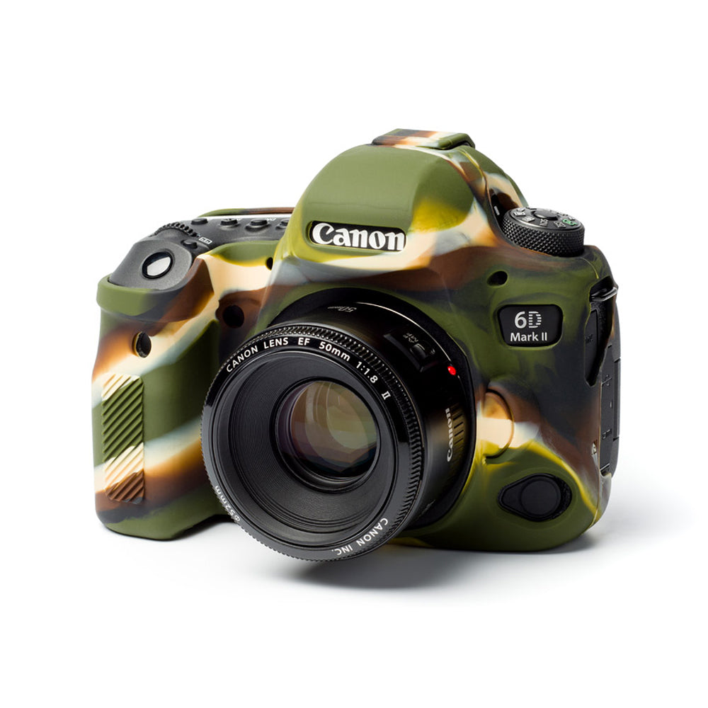 easyCover - Canon 6D MarkII DSLR - PRO Silicone Case - Camo – ECC6DC