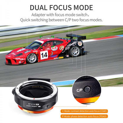 K&amp;F Auto Focus Lens adapter - Canon EF/EFs Lenses To Sony E-Mount-KF06-466