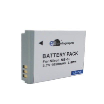 E Photographic NB-6L 1050 mAh Battery for Canon