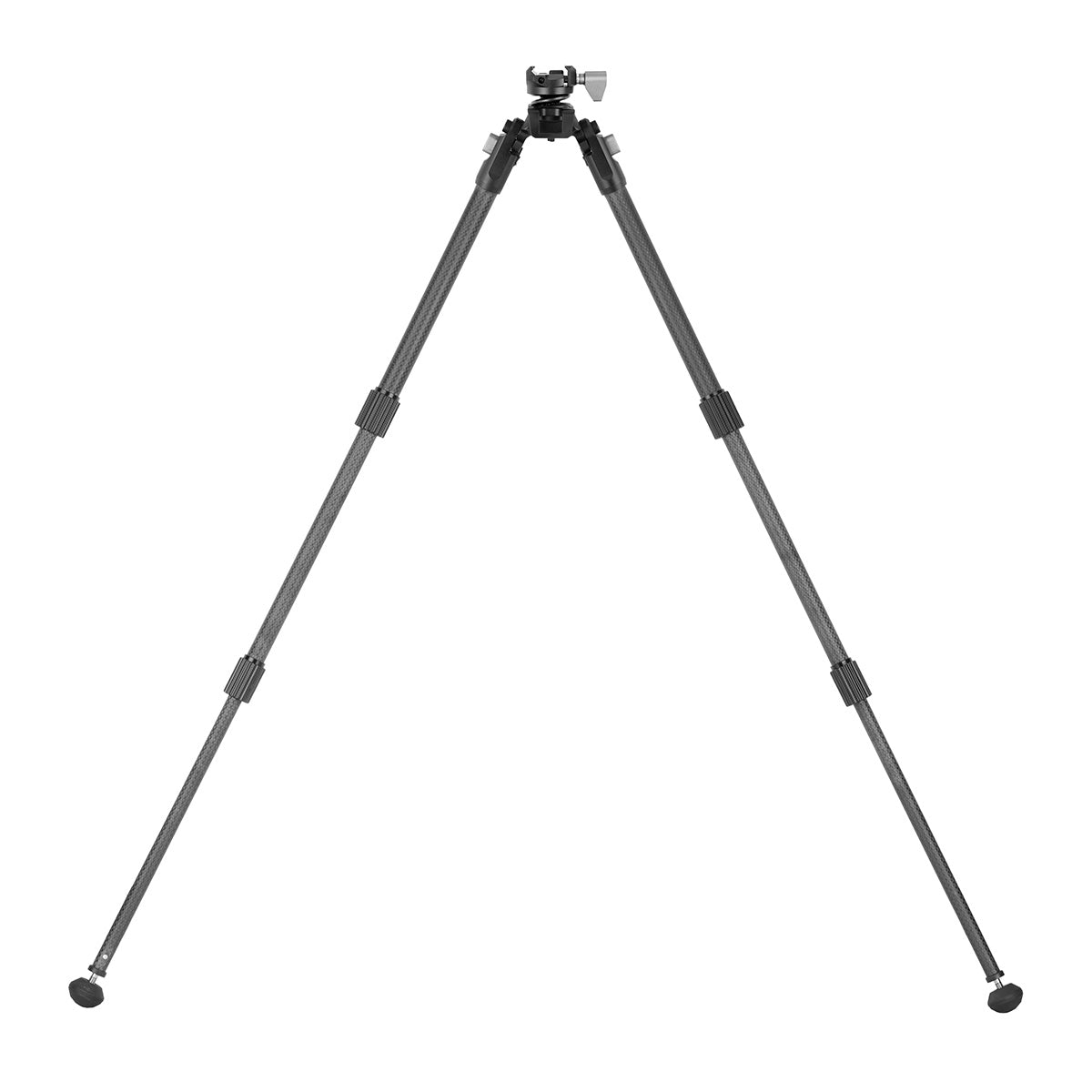 Vanguard Equalizer 3QSC Carbon Fibre Pivoting Gun Bipod with Pic Rail Mount (Up to 67.5cm)