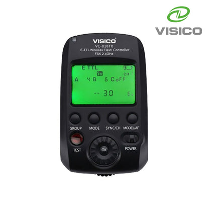 Visico VC-818TXS iTTL Wireless Trigger for Sony Mirrorless Cameras