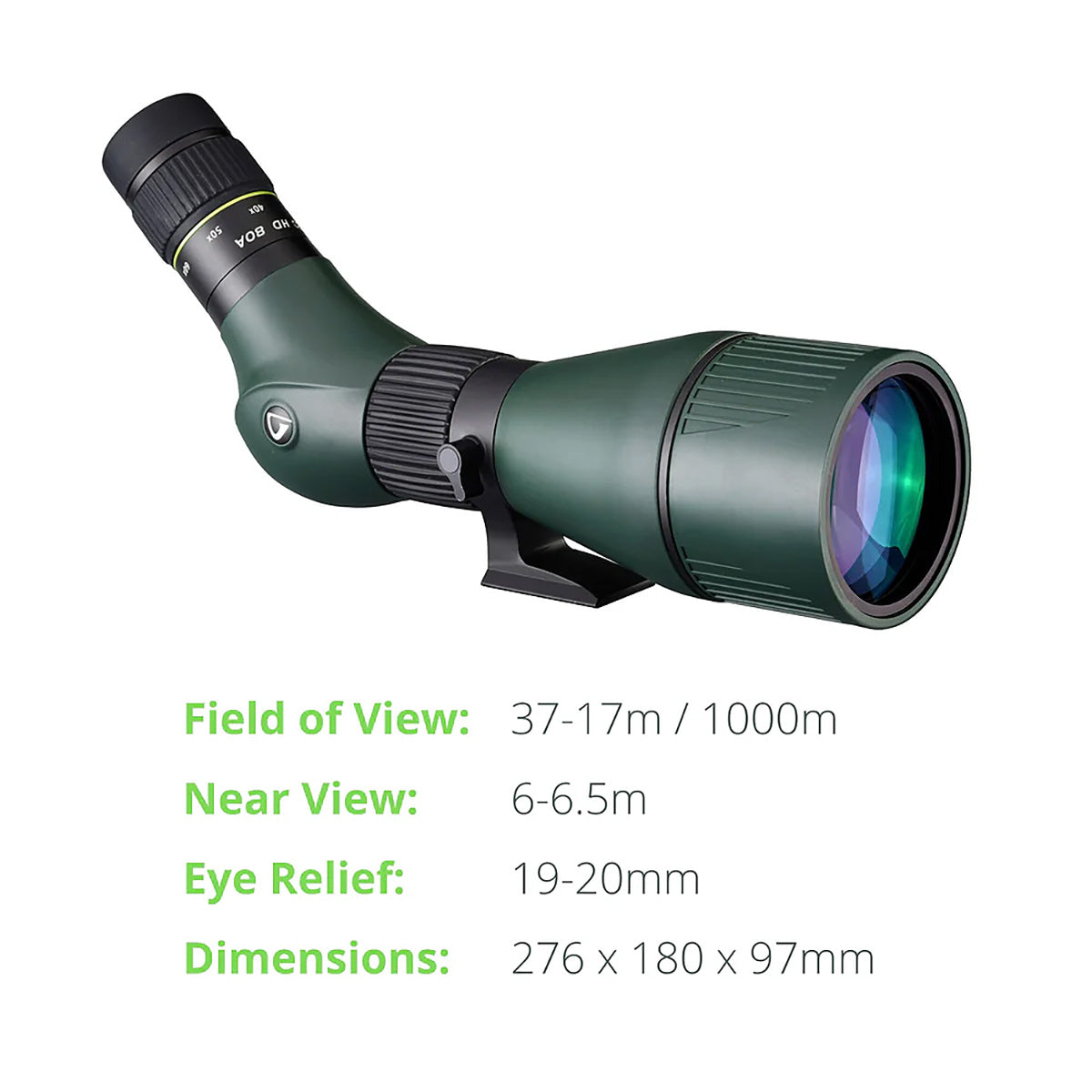 Vanguard Veo HD 80A 20-60 x 80 Angled Spotting Scope