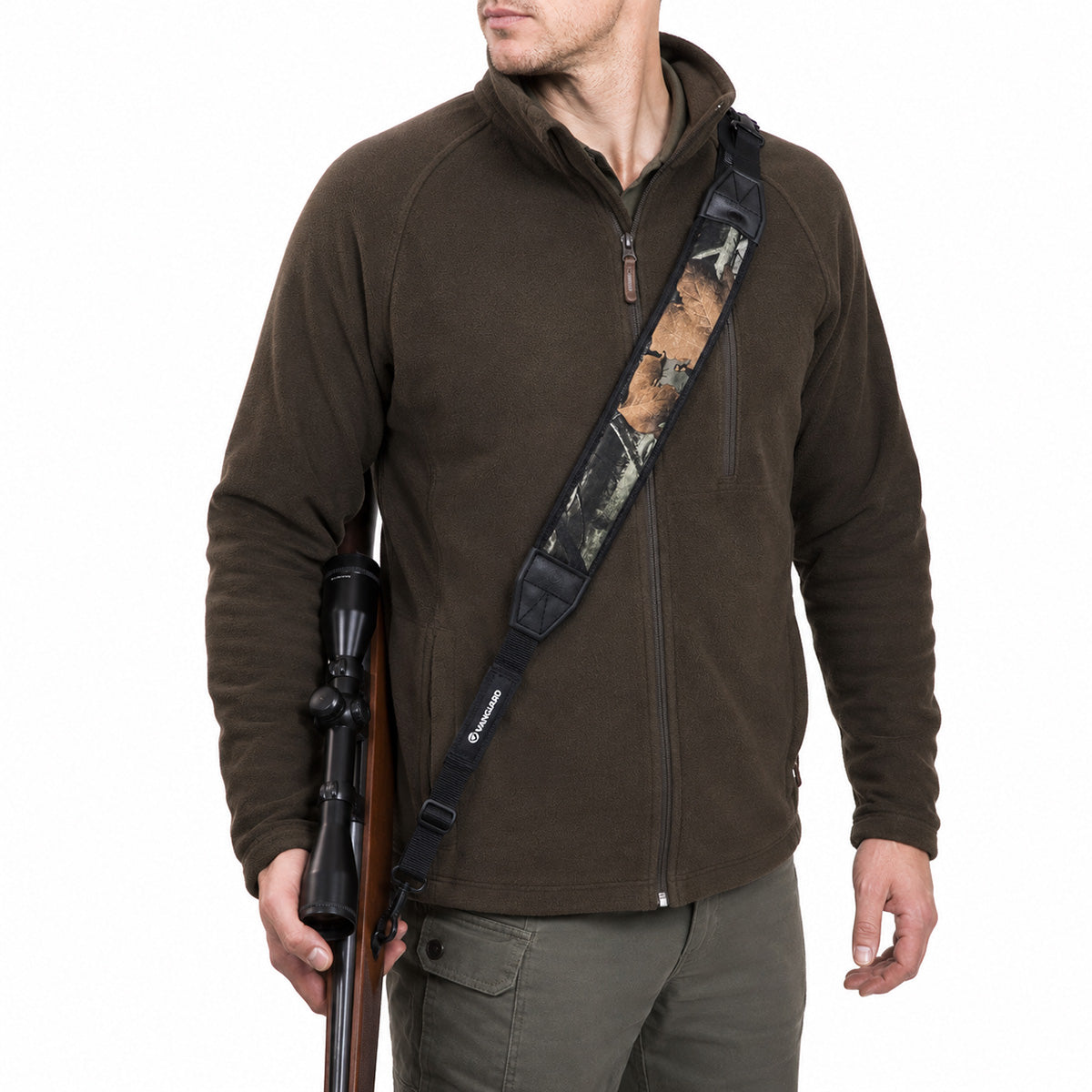 Vanguard Endeavor Sling 101C Neoprene Hunting Rifle Sling with Metal Swivels – Camo