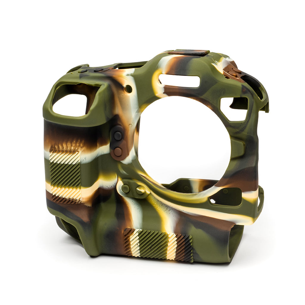 easyCover PRO Silicon Camera Case for Mirrorless Canon R3 - Camouflage - ECCR3C