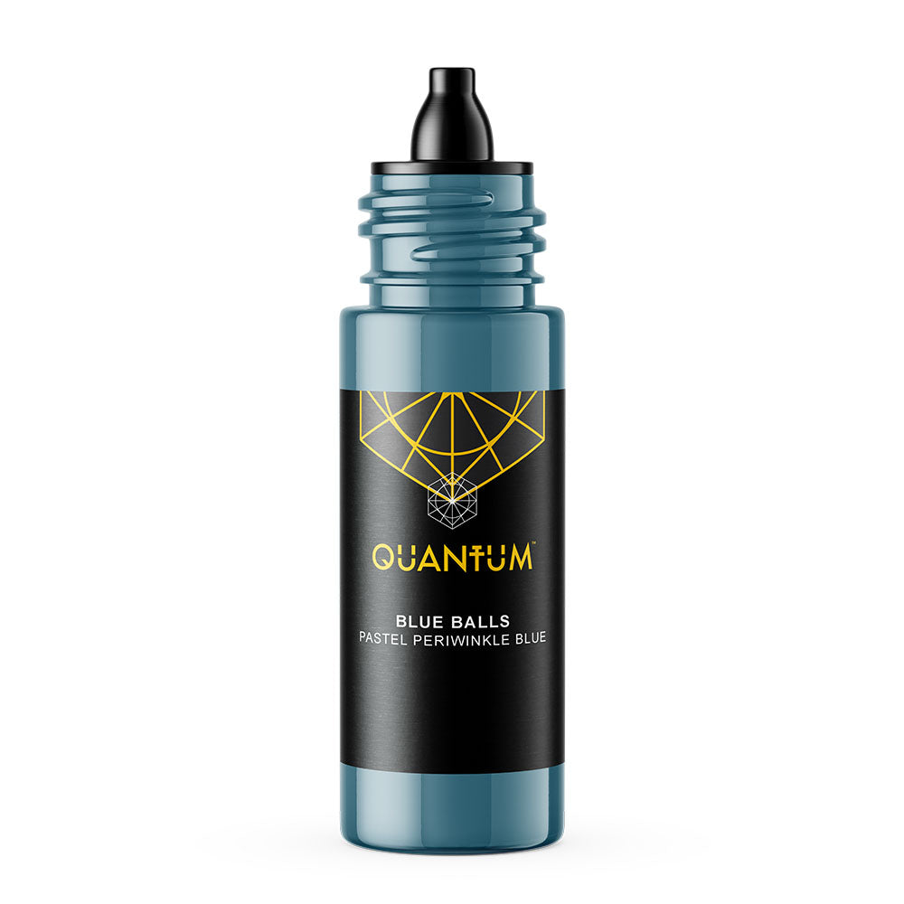 Quantum Premium Tattoo Ink - Blue Balls (30ml)