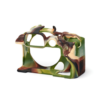 easyCover PRO Silicon Camera Case for Mirrorless Canon R10 - Camouflage - ECCR10C