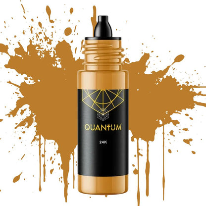 Quantum Premium Tattoo Ink - 1oz 24K Gold (30ml)