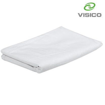 Visico Professional Cotton (140gsm) Muslin Backdrop 3m X 3m White VS-MS-33W