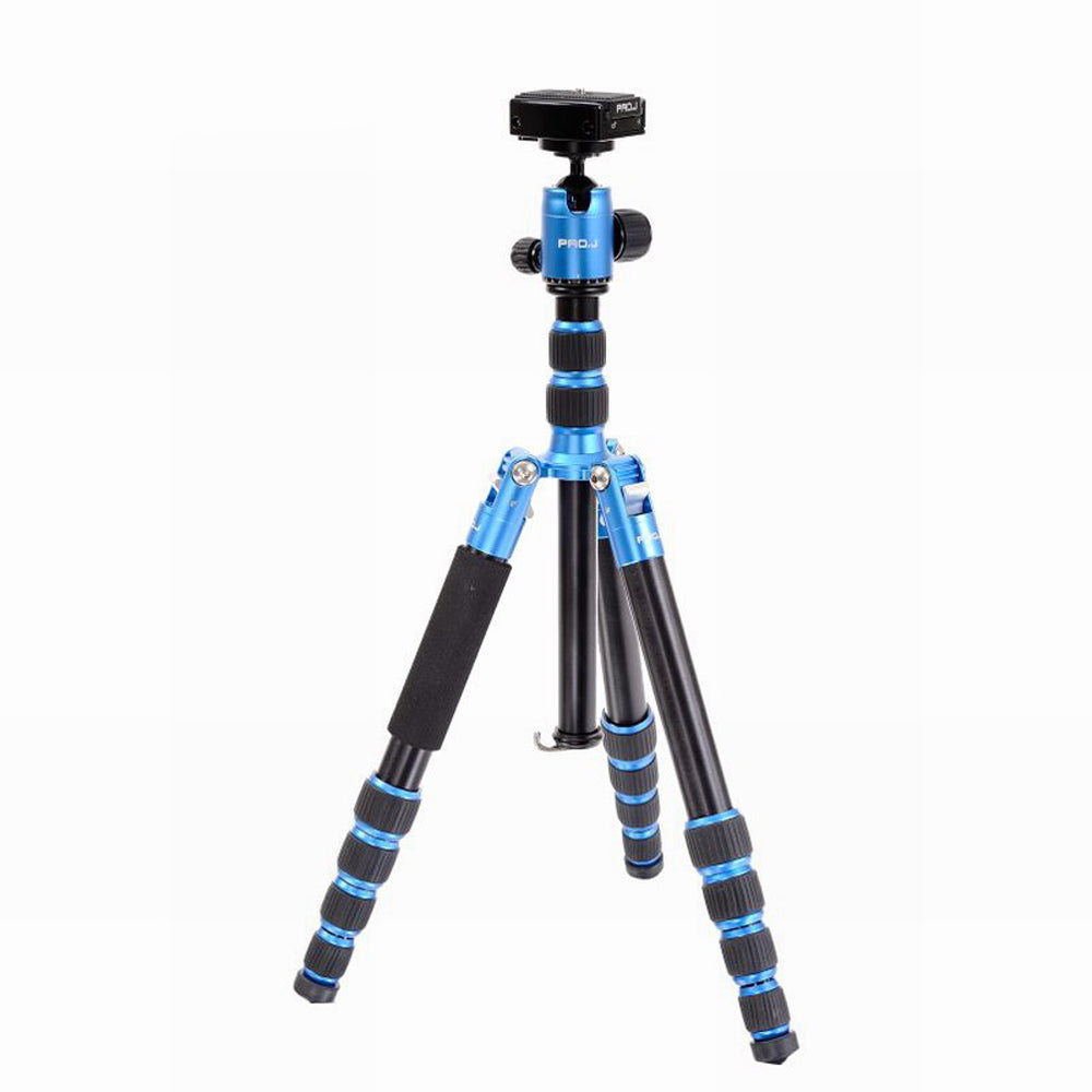 Jenova PRO.J Professional Aluminium Travel Tripod 8kg-load Blue-45634BL