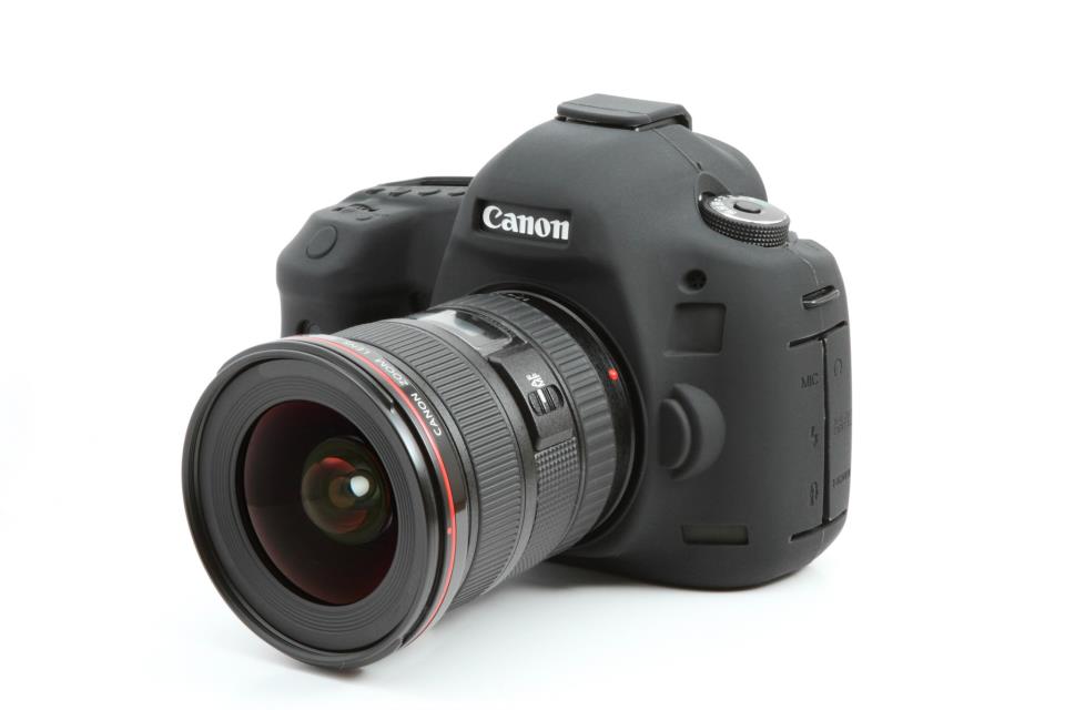 easyCover - Canon 5D MarkIII DSLR - PRO Silicone Case - Black - ECC5D3B