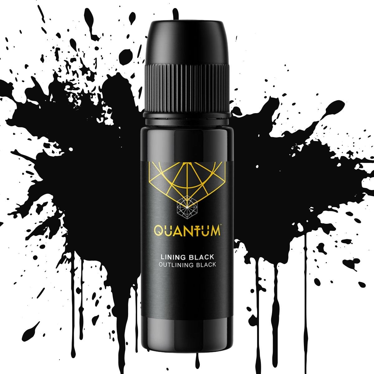 Quantum Premium Tattoo Ink - 1oz Lining Black (30ml)