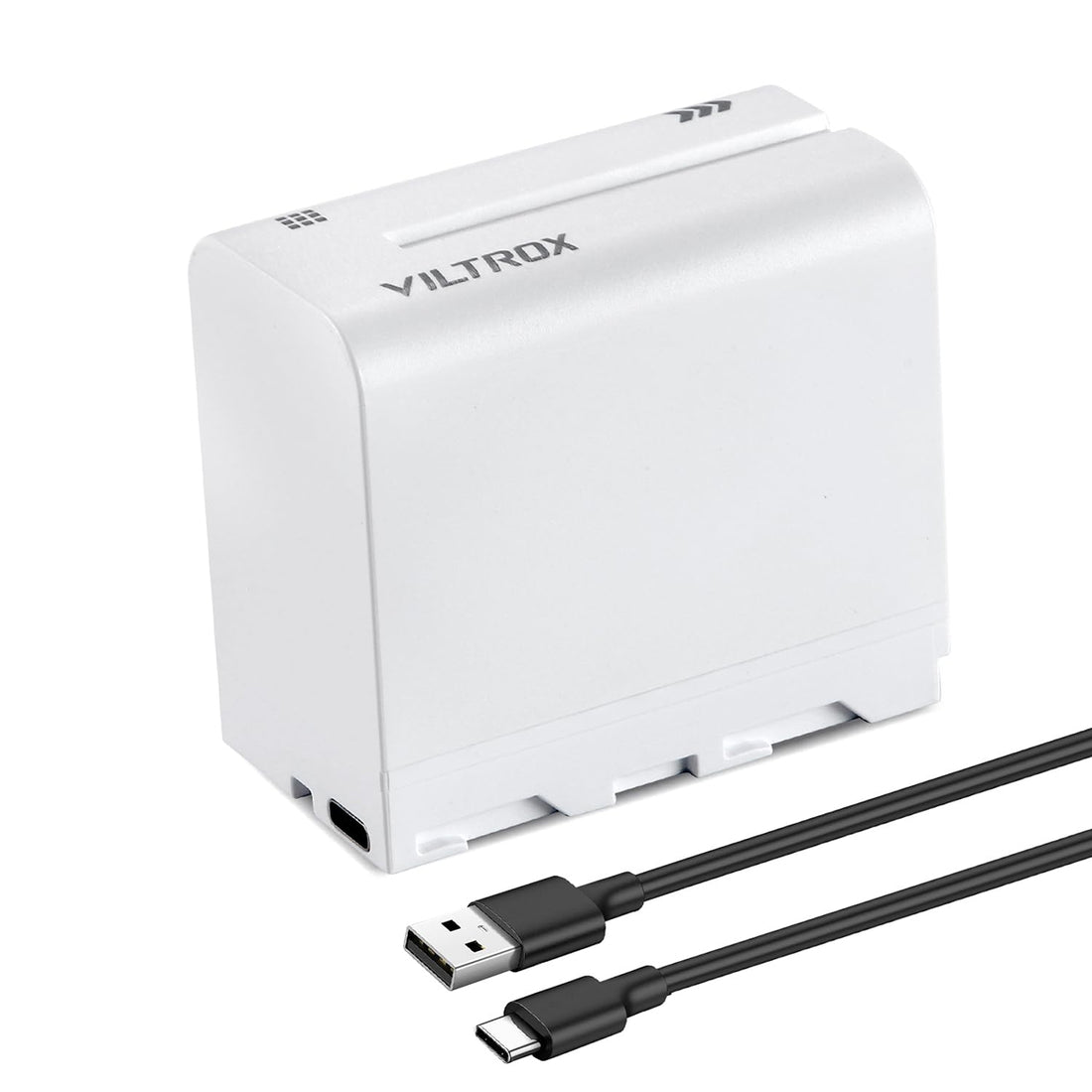 Viltrox NP-F970 6600mAh Lithium Battery with Type-C Fast Charging for LED Lights