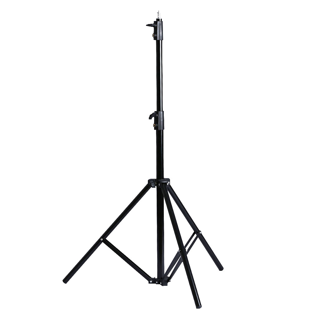 E-Photo 2,0m Professional Aluminium Light Stand - Black EPH-LS200B