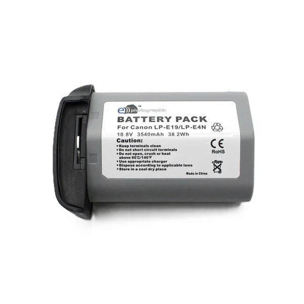 E-Photographic 3540 mAh Lithium Replacement Battery for EOS-1D X Mark II LP-E19/E4N