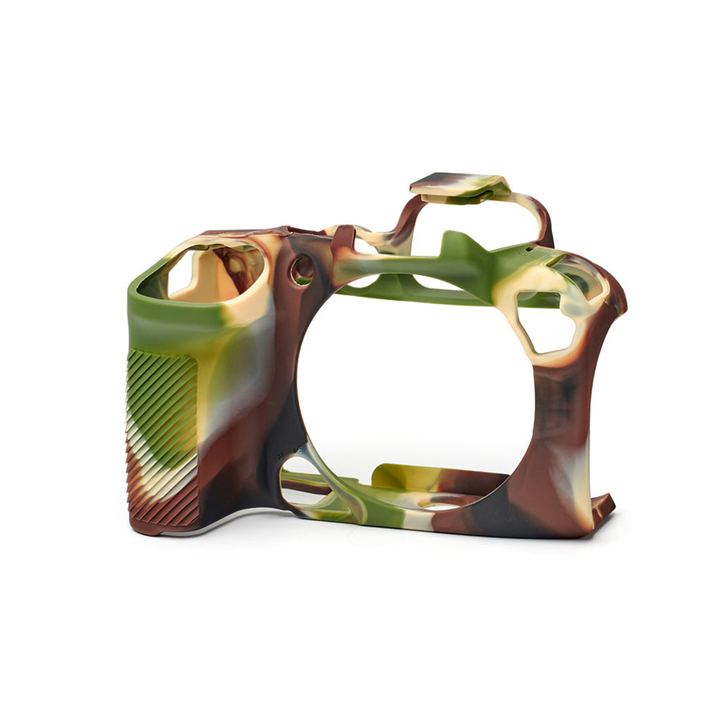 easyCover PRO Silicon Camera Case for Mirrorless Canon R10 - Camouflage - ECCR10C