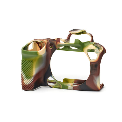 easyCover PRO Silicon Camera Case for Mirrorless Canon R10 - Camouflage - ECCR10C