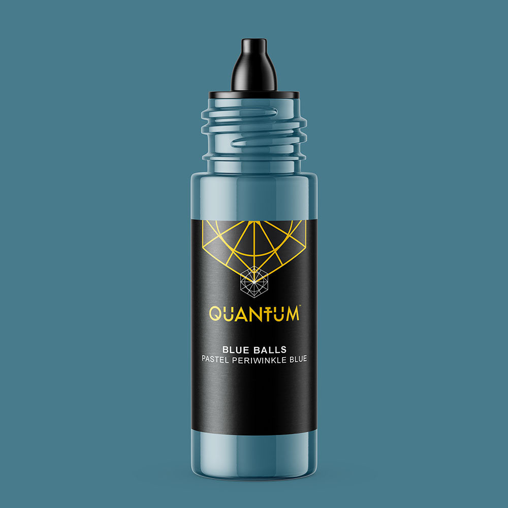 Quantum Premium Tattoo Ink - Blue Balls (30ml)