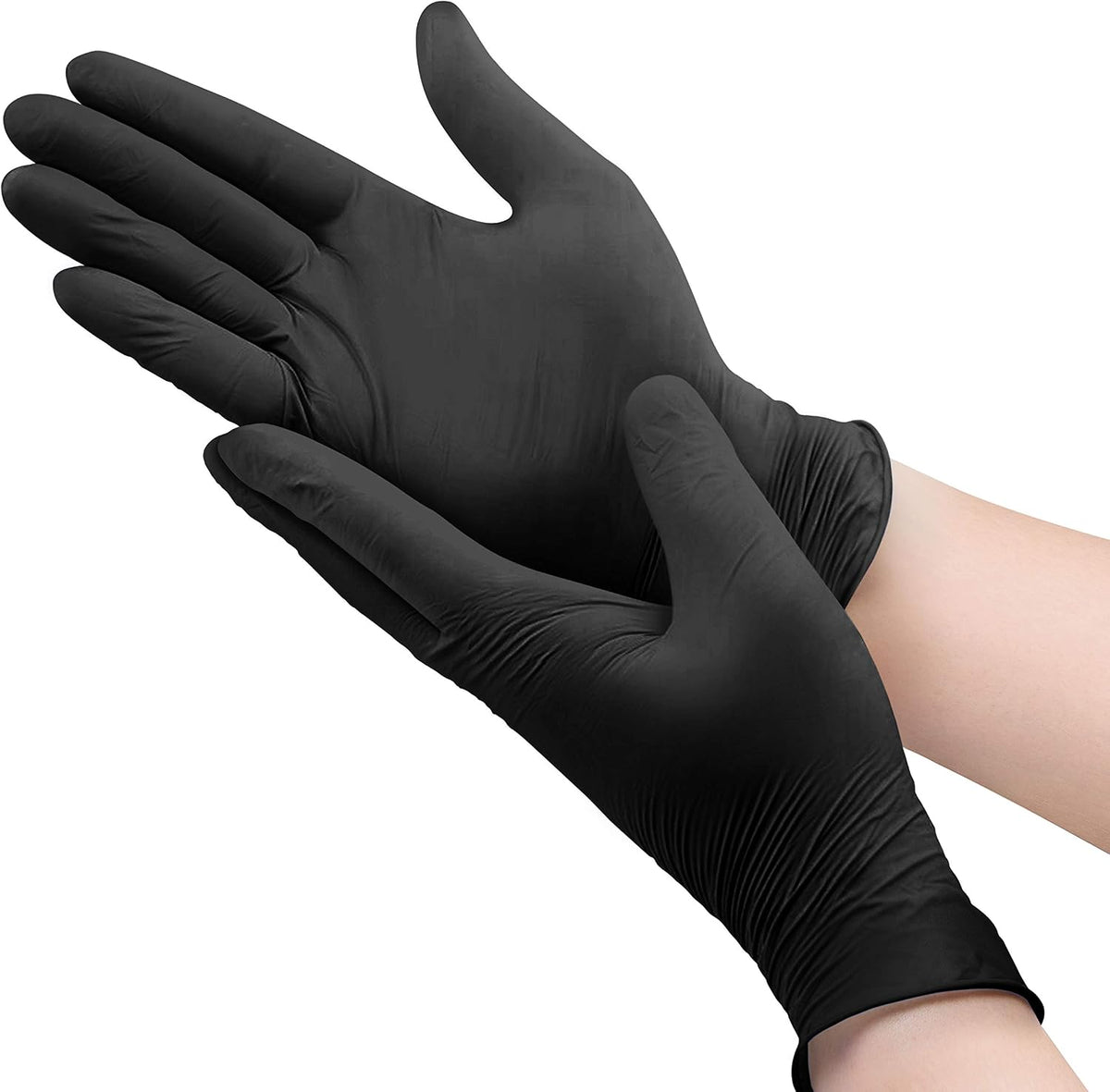 Ansell MICROFLEX MidKnight Touch Black Nitrile Gloves - 1 Case Size X SMALL (1000)