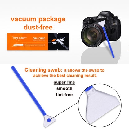 K&amp;F 10 X 24mm Full Frame Camera Sensor Cleaning Swab Kit + 20ml Cleaning Fluid